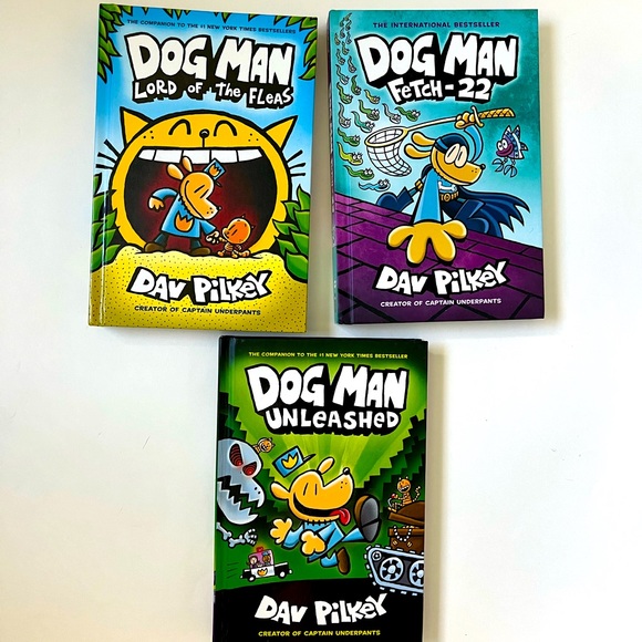 Bundle of 3 Dog Man books, like new - Picture 1 of 3